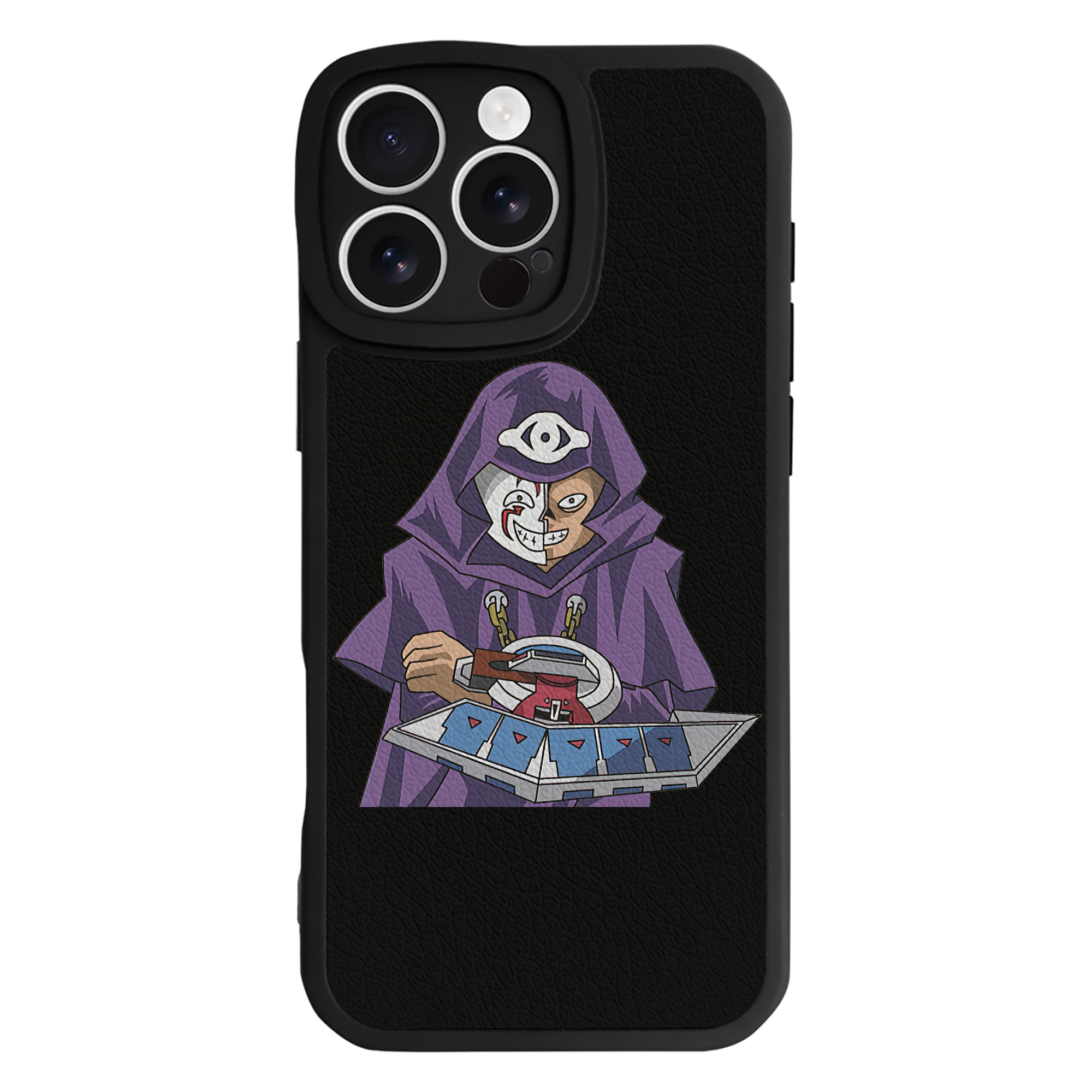 遊☆戯☆王 Yu-Gi-Oh! 【iPhone 16シリーズ対応】シリコンスマホケース（レザー調） 材質：シリコン